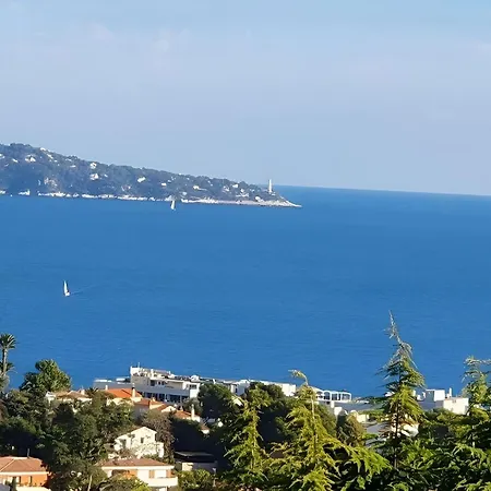 Casa-martine Vue Sur Et Parking Privé * Nizza