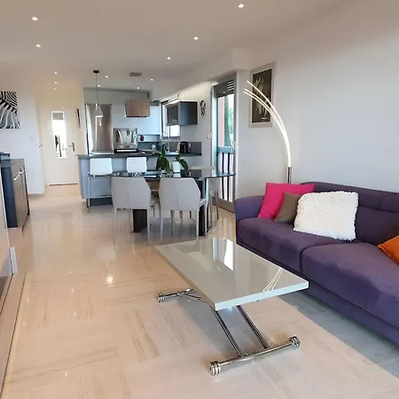 Casa-martine Vue Sur Et Parking Prive Apartmán Nice