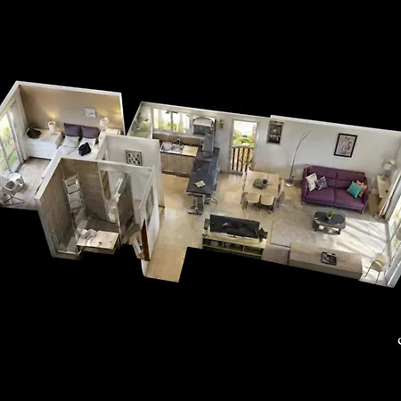 Casa-martine Vue Sur Et Parking Privé * Niza